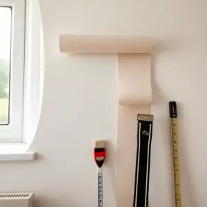 Jak położyć tapetę na krzywej ścianie