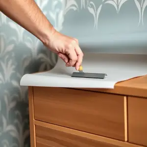 Jak przykleić tapetę samoprzylepną na meble