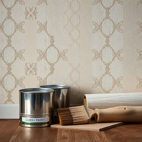 Co położyć na starą tapetę