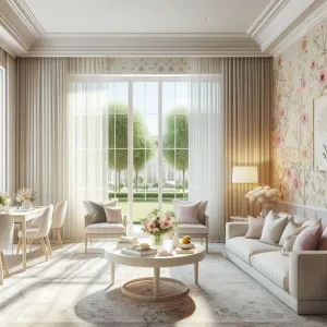 Eleganckie Tapety W Kwiaty