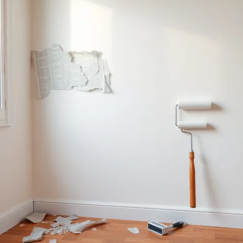 Jak ściągnąć tapetę ze ściany a potem malować