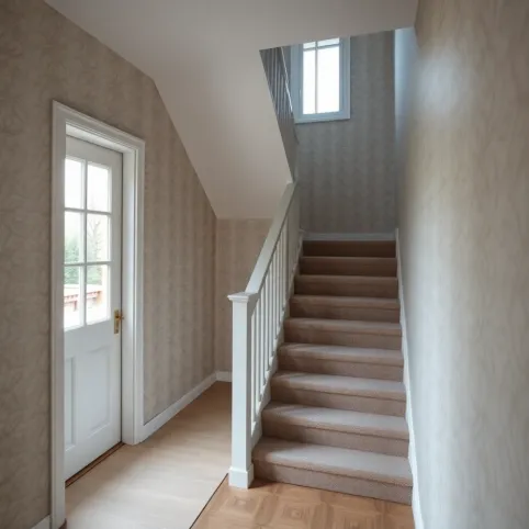 Jaka tapeta na klatkę schodową